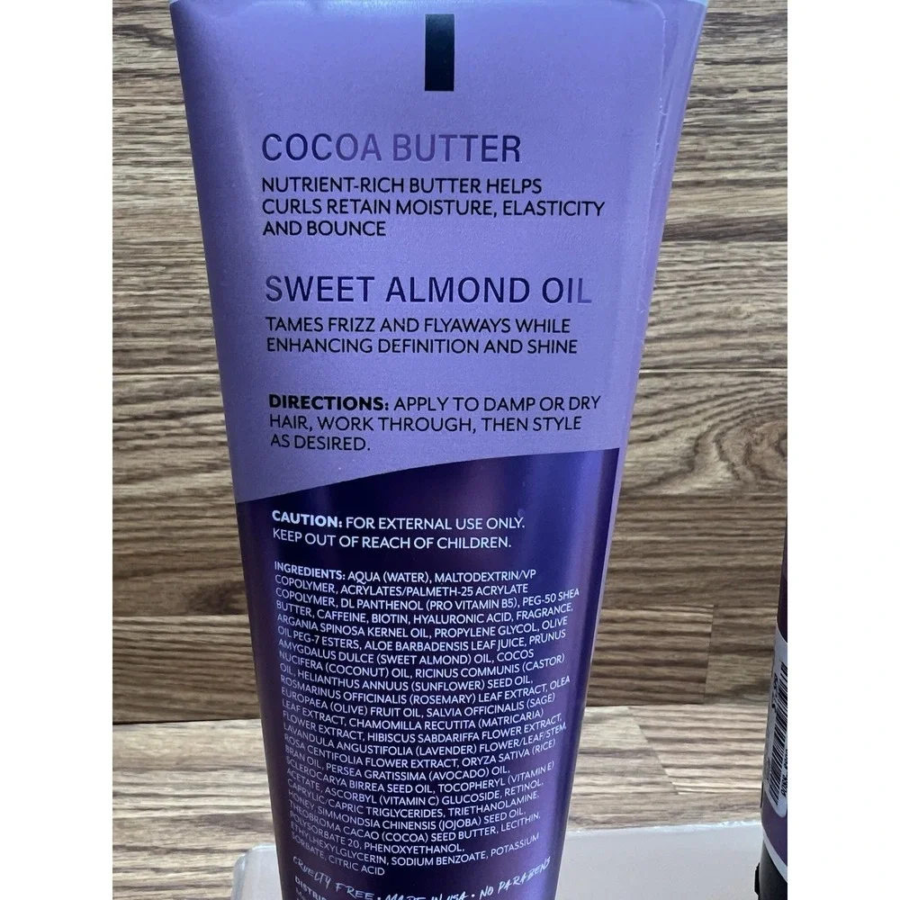 2-CURLTRIX What A Curl Wants Curl Shaping Jelly Cocoa Butter Sweet Almond Oil